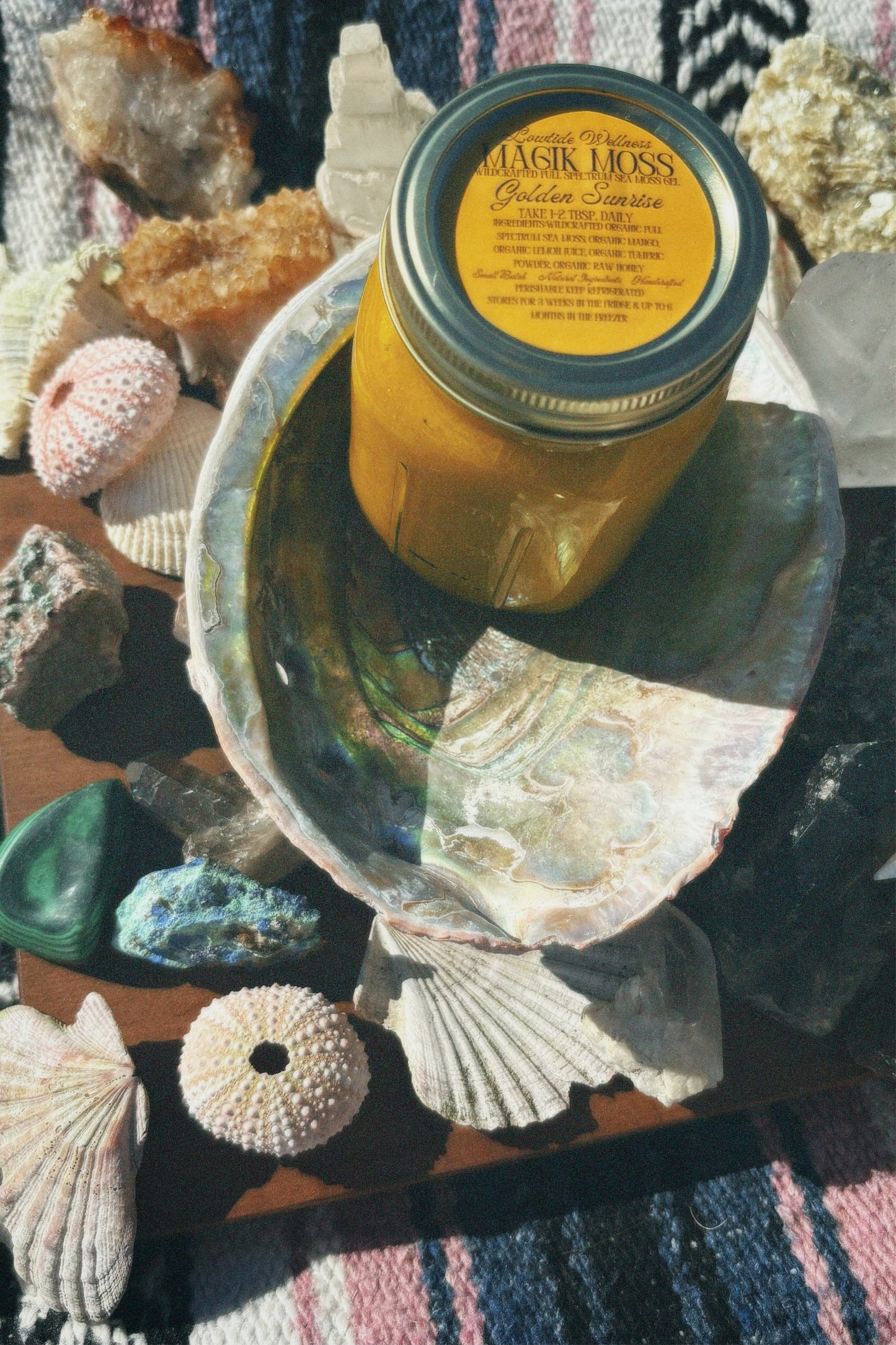 Golden Sunrise Magik Moss Gel 16 oz. Jar